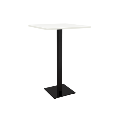 Stehtisch Flag mit schwer entflammbarer eckiger Tischplatte (B1)