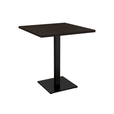 Bistrotisch Flag mit schwer entflammbarer eckiger Tischplatte