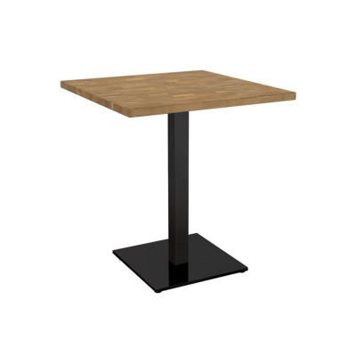 Bistrotisch Richmond mit Massivholzplatte Eiche