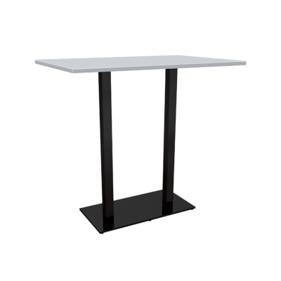 Stehtisch Flag Duo mit schwer entflammbarer Tischplatte (B1)