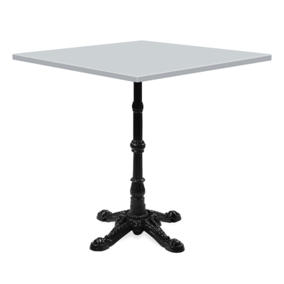 Stehtisch Palo mit eckiger Melaminharzplatte