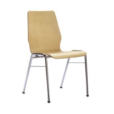 Stapelstuhl Domo Holz