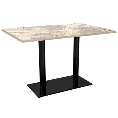 Bistrotisch South Carolina mit Topalitplatte - Kante Classicline