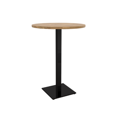 Stehtisch Richmond mit Massivholzplatte Eiche