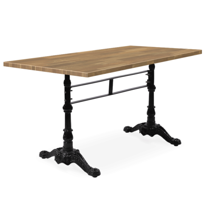 Stehtisch Palo Duo mit Massivholzplatte Eiche